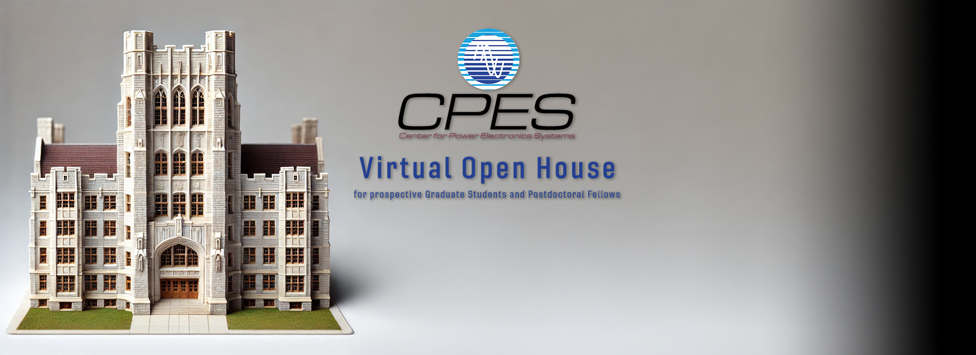 CPES Virtual Open House 2024 Banner